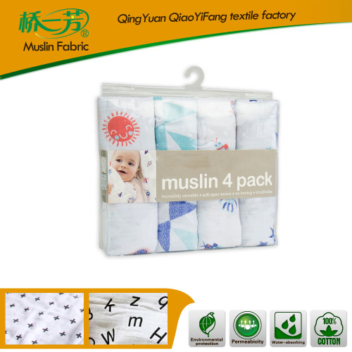 Cotton Muslin Swaddle Factories Blanket For Newborn Babies