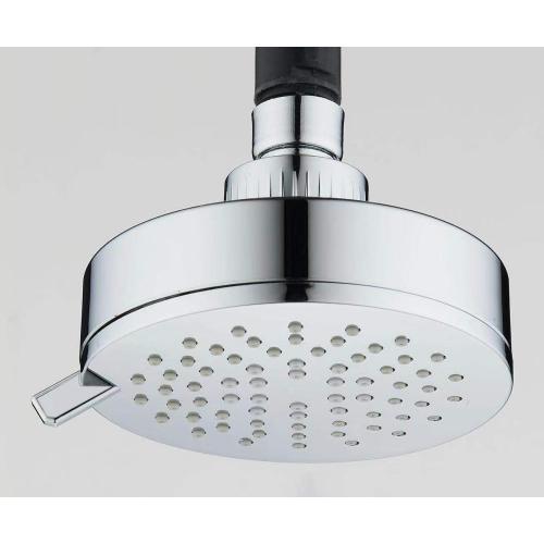 ABS chrome plated 6 inch abs material ceiling high flow shower head