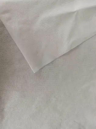 Cross White Spunlace Non-woven Fabric