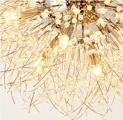 Modern Post Chandelier Art Crystal Clothing Store Chandelier
