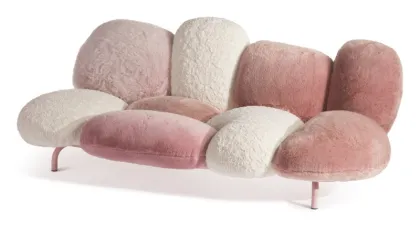 Cipria sofa plush fabric fashion sofa