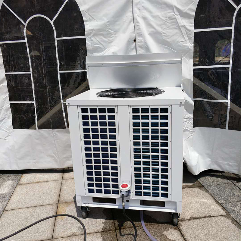 Unidad de enfriamiento portátil para carpa de exhibición