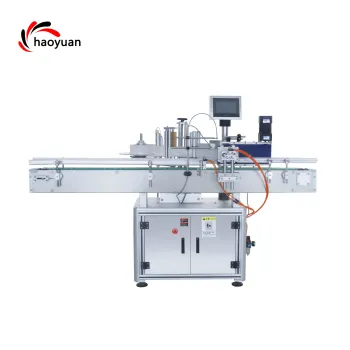 Automatic Round Plastic Bottle Sticker Labeling Machine - HY-TBR by HAUYUAN