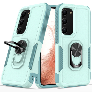 Shockproof TPU Back Case with Rings for Samsung S23