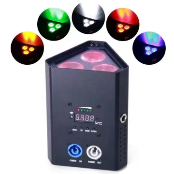 Mini 3x18W 6in1 Wireless DMX Battery Par Can LED Battery Par Light: The Ultimate Lighting Solution