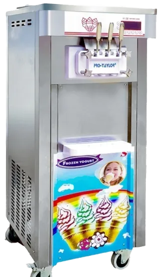Floor type commercial soft serve ice cream machine