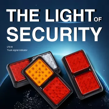 LED automobile and truck tail lamp general model lamp reflector fog lamp