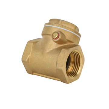 China Yuhuan Brass Horizontal Swing Check Valves - 1/2", 3/4", 1", 1-1/4" Slow Closing