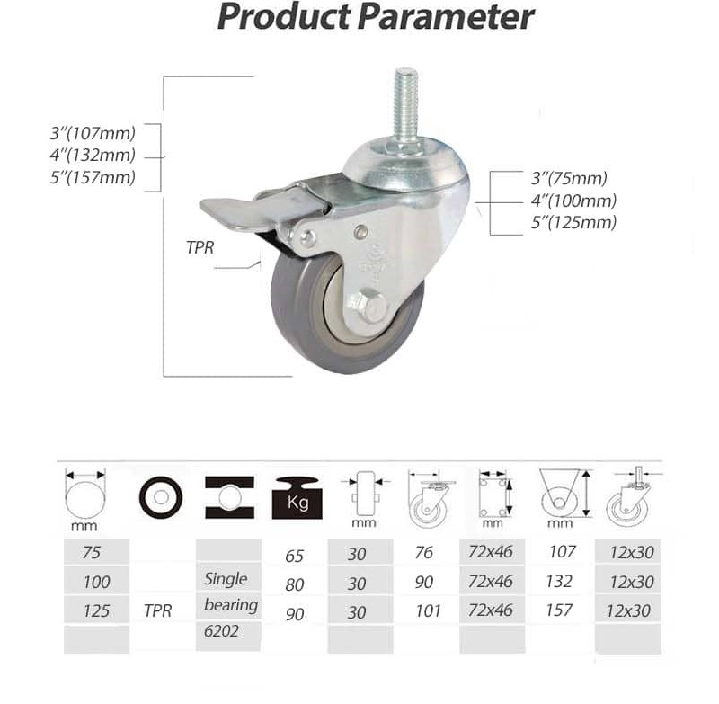 TPR Caster