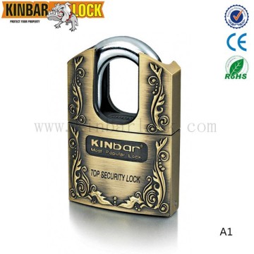 Heavy Duty Kinbar Brand Brass Padlock