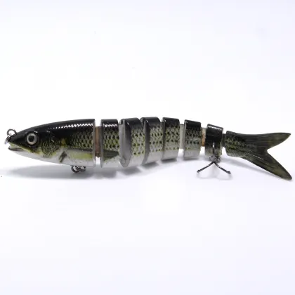 MSBN-002 8 segment Freshwater fishing lures Artificial Bait Type Swim Baits