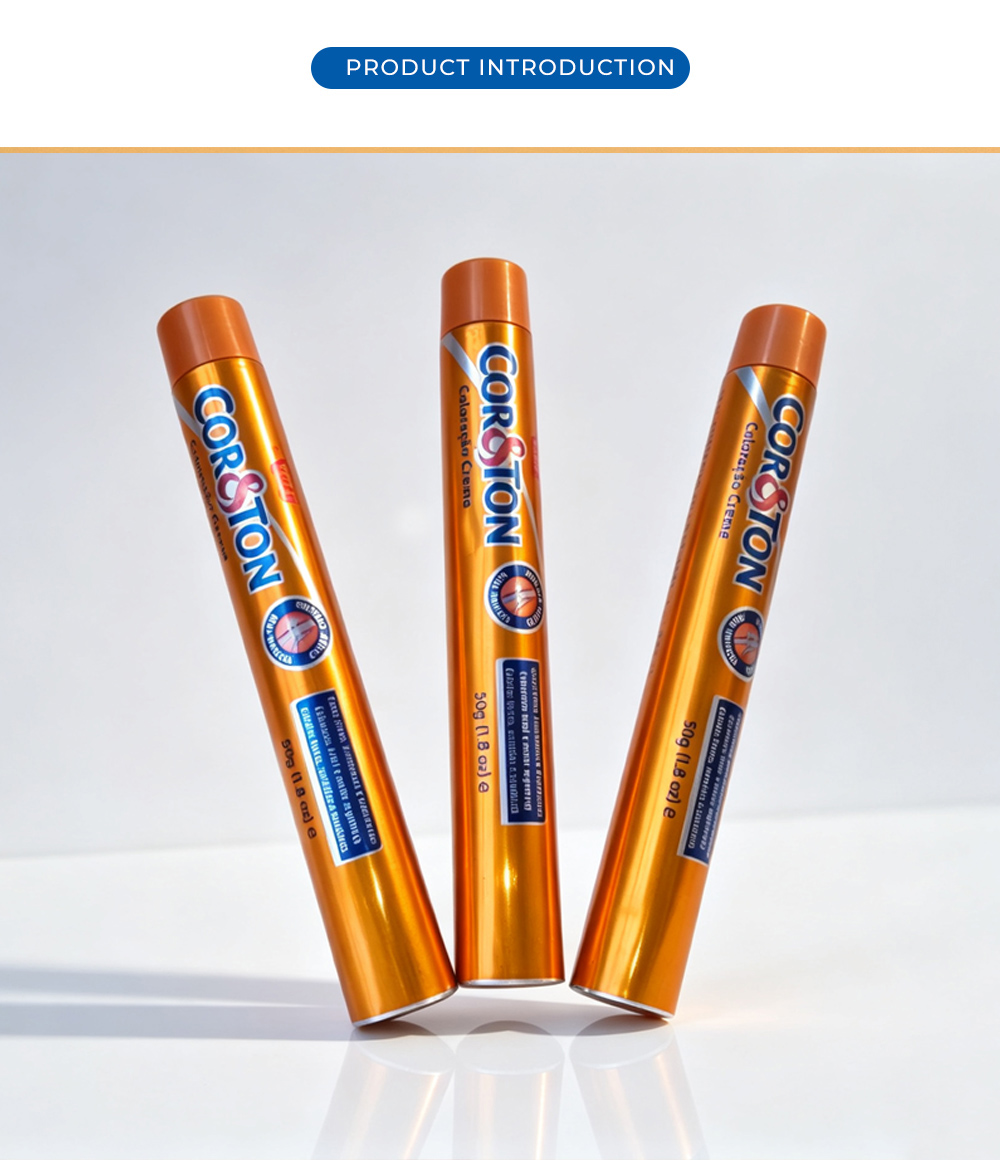 Hair Dye Aluminum Soft Tube Multi Pack X