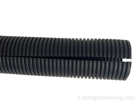 Flame retardant corrugated electrical conduit