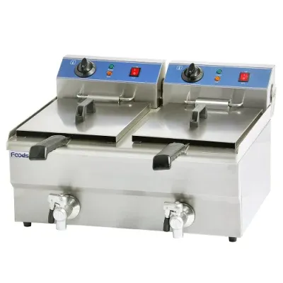 Certificate Best Selling Double Tank Potato Chips Fryer