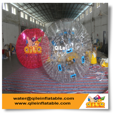 Good quality strong material custom size TPU PVC inflatable zorb ball for sale