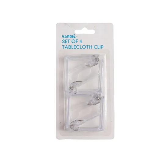 OEM Reusable Plastic Non-Slip Table Skirt Clips