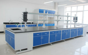 Steel and wooden laboratory funiture