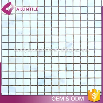Building Decorative Glass Mix Marble Asian Mosaic Tiles