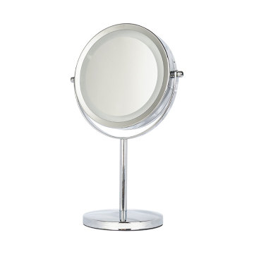 MODER METAL METAL 360 SPECCHIO DI FACCIA LED a doppia facciale rotante