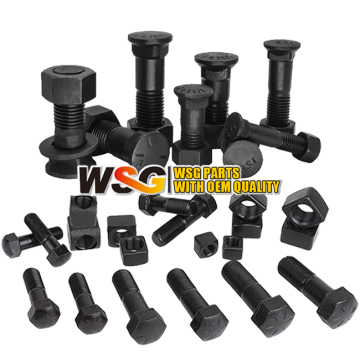 Stainless Steel Hexagon Bolts for Excavators and Bulldozers - Part Numbers 1A0458, 0L1178, 2A1538