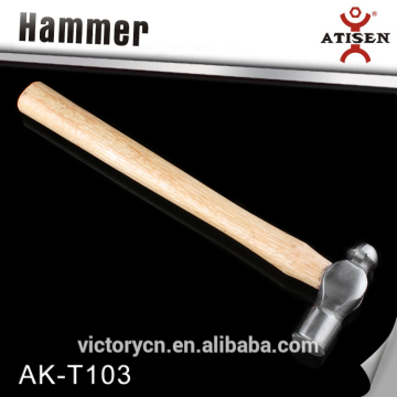 New Durable AK-T103 Round Hammer Wooden Handle Outdoor Hammer