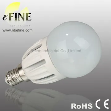 3W LED globe bulb E14 led lamp G45 aluminum lamp body