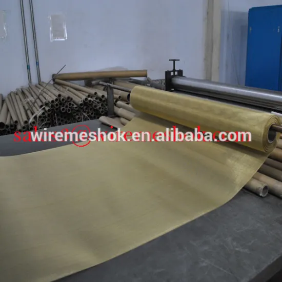roll copper mesh cloth fabric