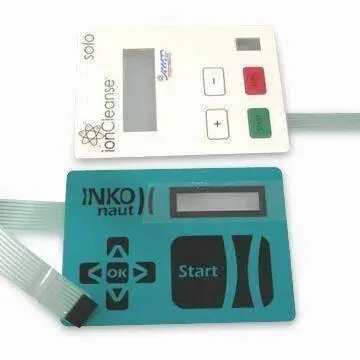 Membrane Keyboards with Screen Window and Metal Domes