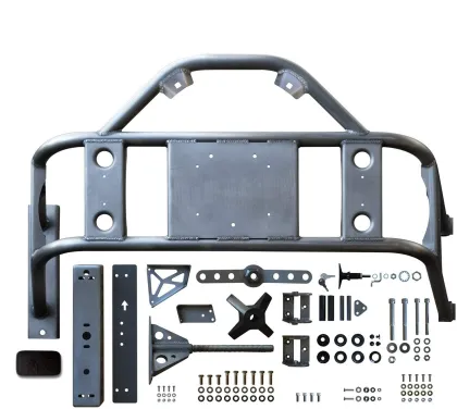 Poison Spyder Body-Mounted Tire Carrier for 2007-2017 Jeep Wrangler JK