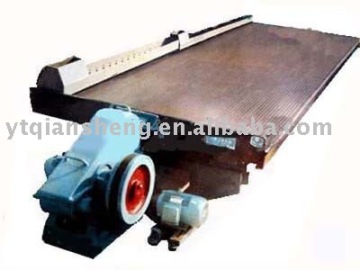 Shaking Table for selecting fine materials fresh gold