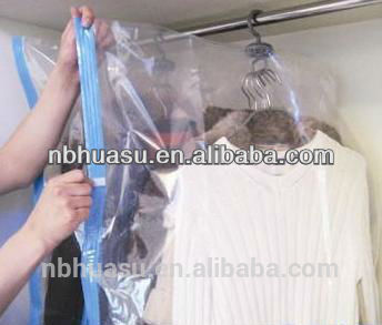 reusable hanging vacuum storage bags