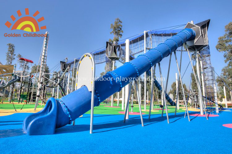 Spiral Tube Slide Park