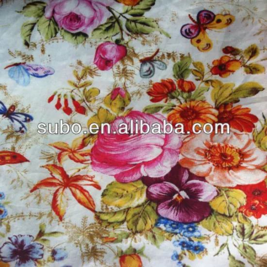 60x60 Printed satin viscose fabric