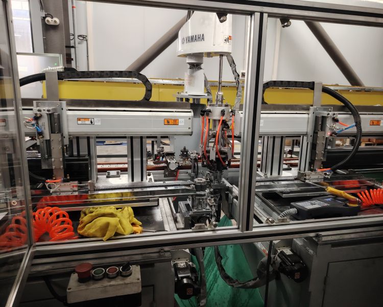 Post type rotor production line9