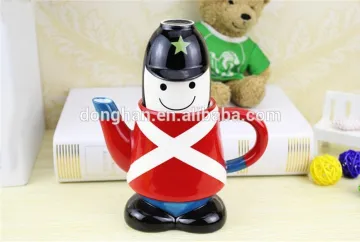wholesale high quality ceramic ceramic kid like tea pot