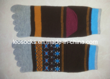 2014 High Quality Classic Cotton Five Toe Socks
