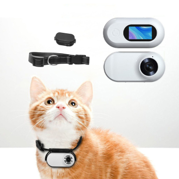 犬や猫用のポータブルミニリストストラップとペットカラーカメラ