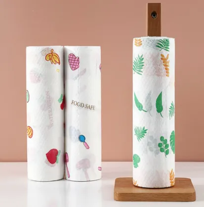 Kitchen Towels Roll Dry Wet Tissue Paper Wipes