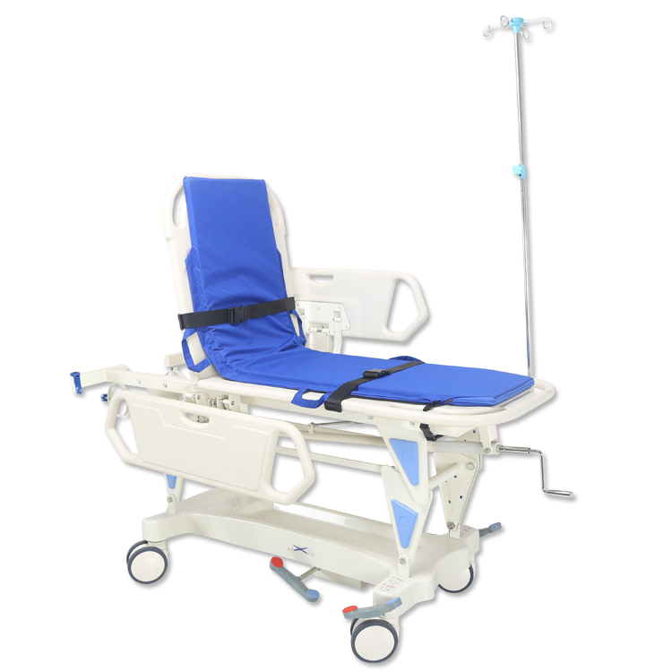 Manual Hospital Ambulance Trolley