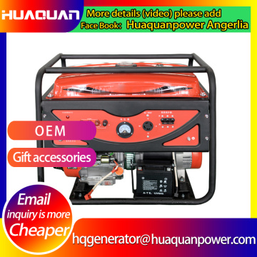 genset generator price 5kw 5000w mini home use gasoline generating