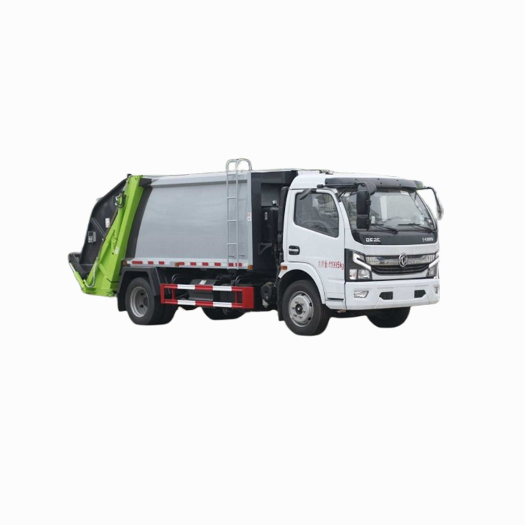 8cbm trash compactor waste truck