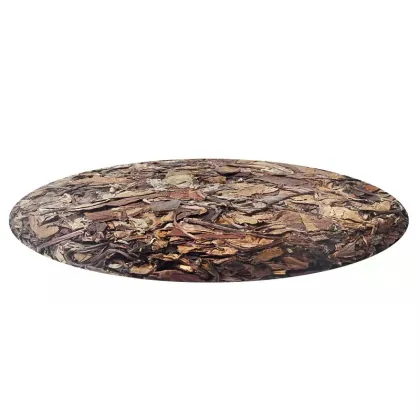 Fuding Shoumei White Tea Cake - Aged Compressed White Tea for Weight Loss, Fujian, China