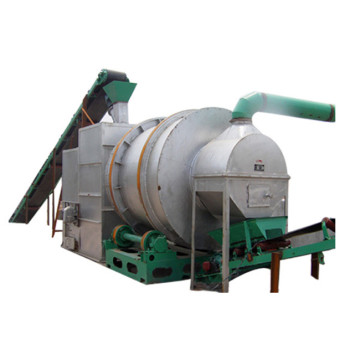 Triple Drum Rotary Dryer for Gypsum Powder Mineral