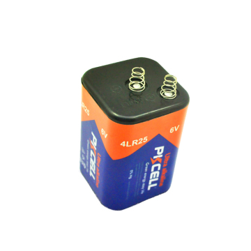 6.0V Super Alkaline Lantern Battery met Spring Fit - 4LR25