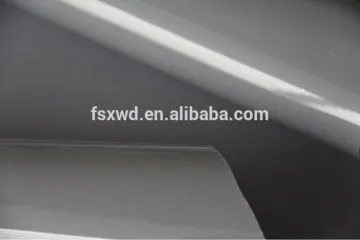 transparent backing velvet coated pet for air conditioner using