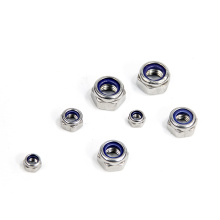 304 GB6170 Stainless steel Hex Lock Nuts