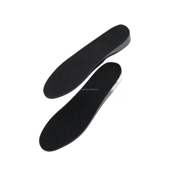 Factory New Comfortable Rubber Shoes Insoles with PU Material for Height Increase: Universal Fit for All Shoes