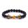 Dragon Head Lava stone 8MM Beaded Bracelet