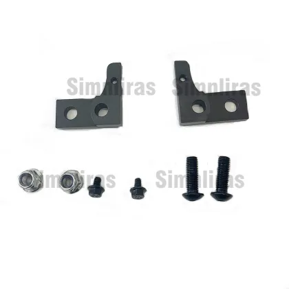 Black Anodized Porsche LWB 918 Seat Recliner Brackets 992 GT3