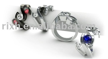 casting titanium 2012 wedding ring